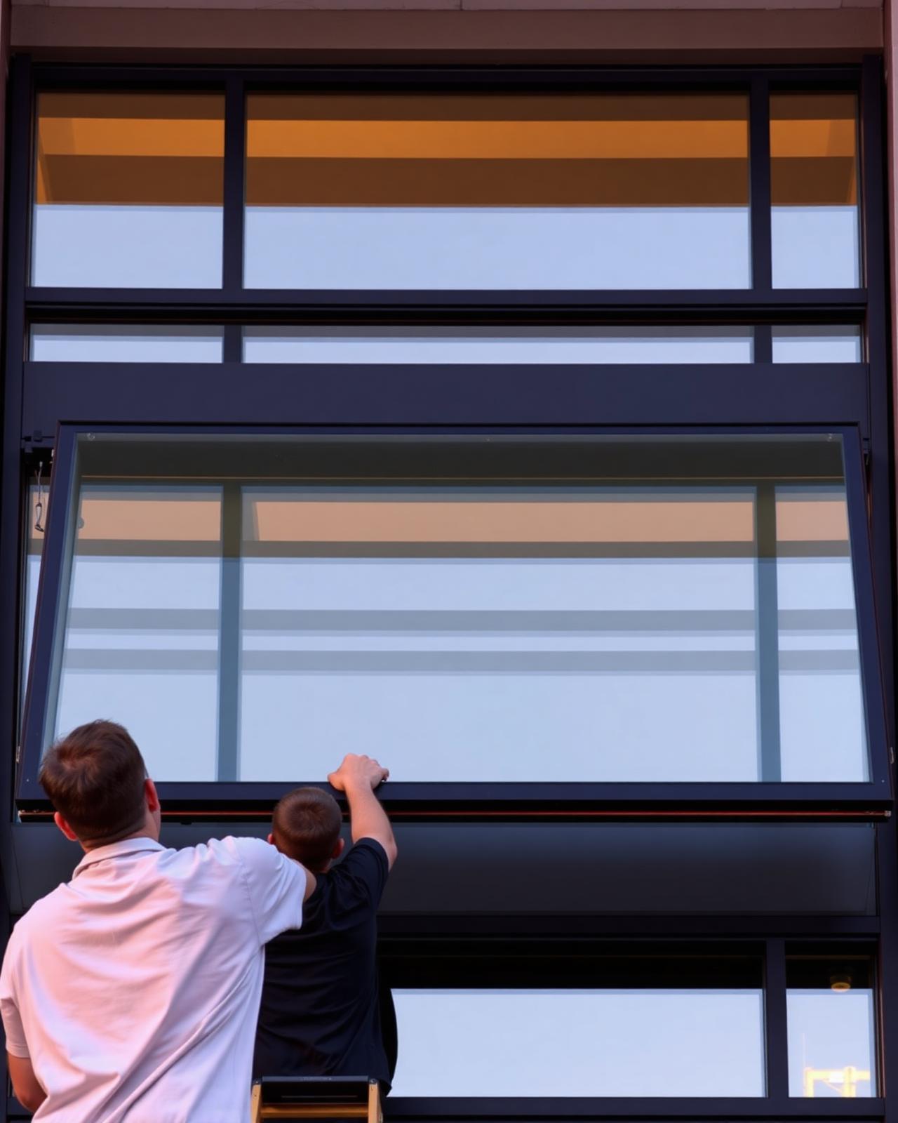 Vakkundige glaszetter van EBM Glasmontage plaatst HR++ isolatieglas in Twente